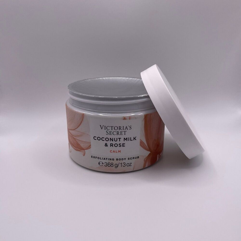 Victoria's Secret Natural Beauty Coconut Milk & Rose Exfoliating Calm Body Scrub